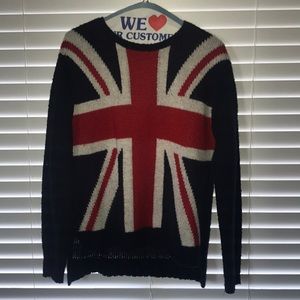 British Flag Sweater